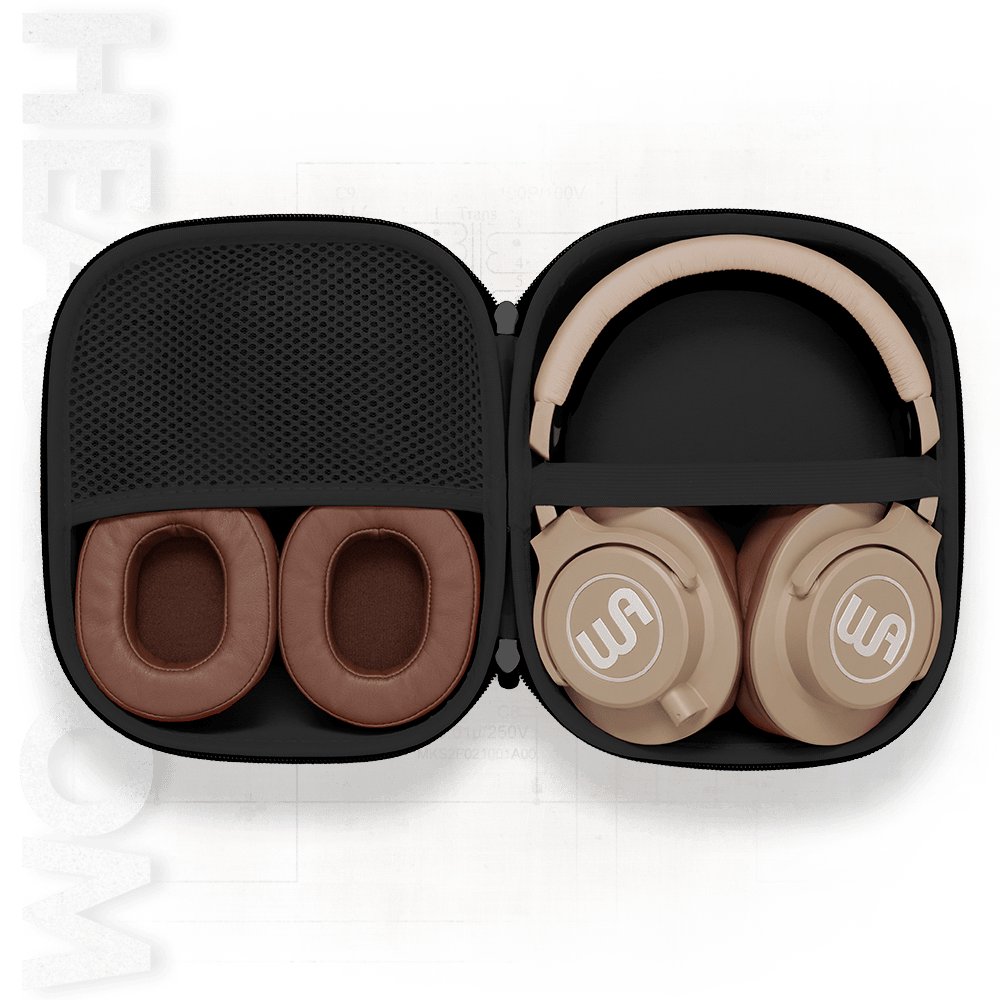 Warm Audio HeadRoom Headphones - Tan - Andertons Music Co